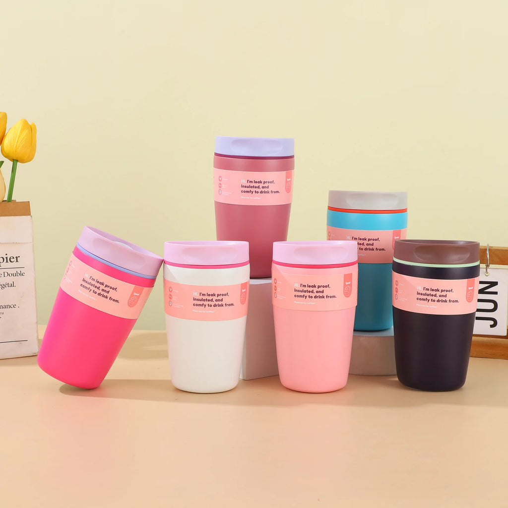 Stainless steel insulated cup, simple and fashionable, suitable for coffee drinking, portable for outdoor use, and can be carrie
