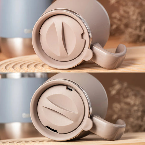 500ml Stainless Steel Insulated Coffee Cup, Double-layer Insulated Cup for Hot and Cold Drinks, Home Outdoor Mug, Holiday Gift