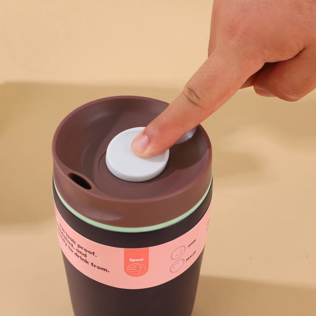 Stainless steel insulated cup, simple and fashionable, suitable for coffee drinking, portable for outdoor use, and can be carrie